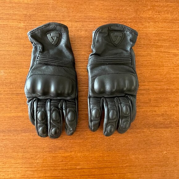 NWOT Black Rev'It Motorcycle Gloves M - Picture 1 of 3